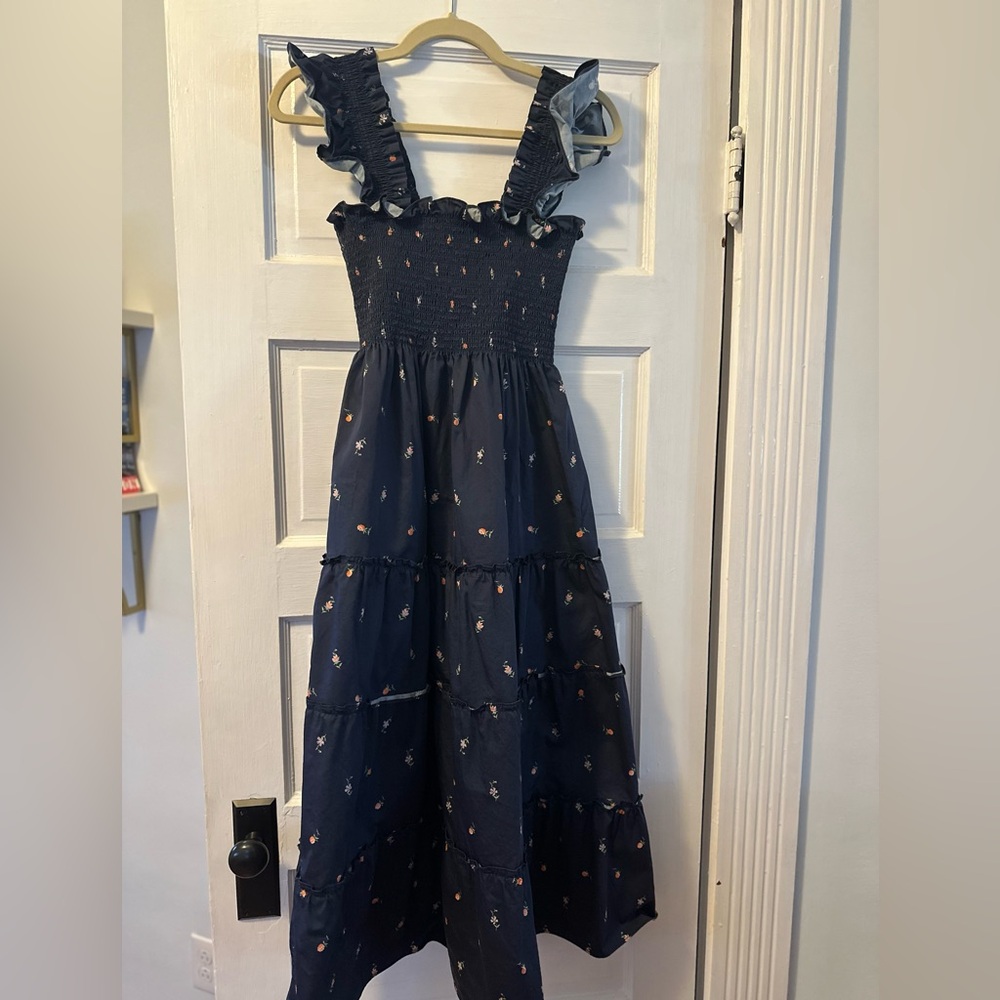 Hill House Midnight Floral Ellie Nap Dress